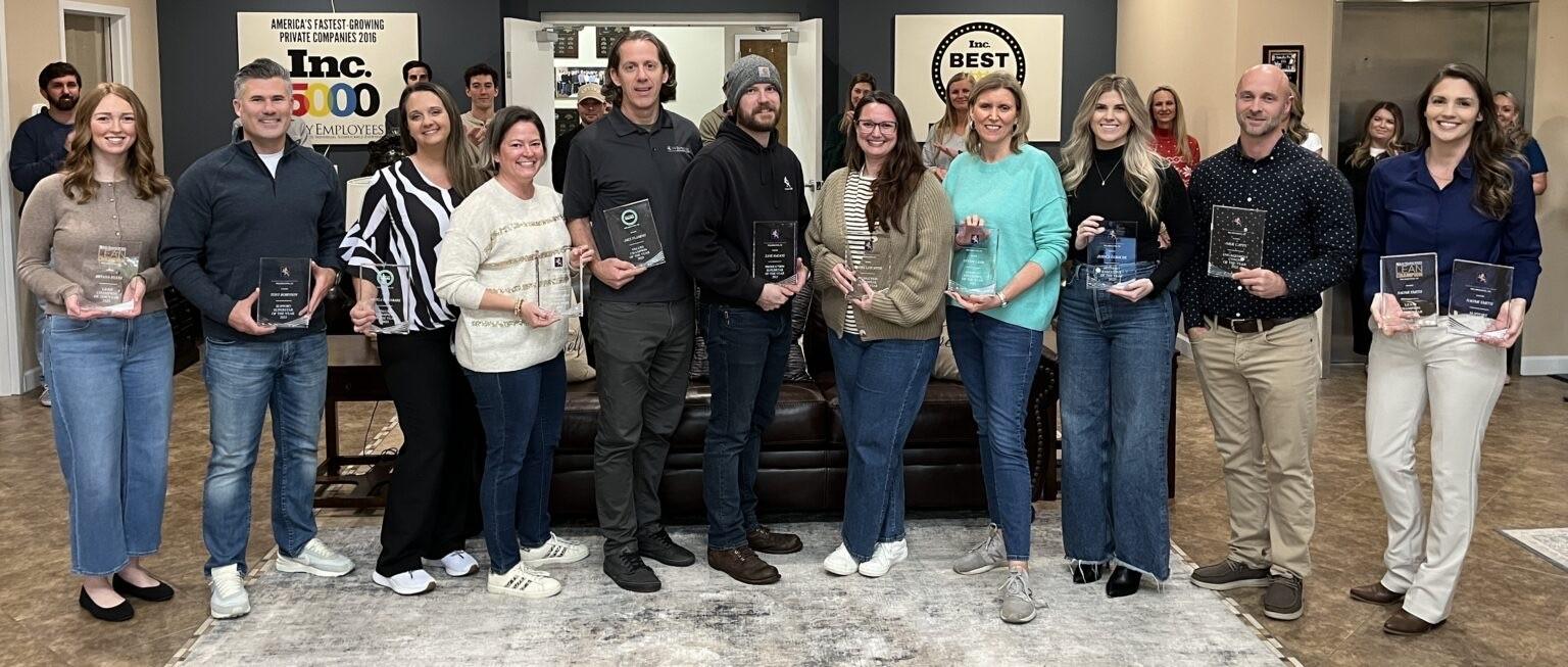 MyEmployees employees of the year group recognition photo for 2025.